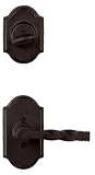 Weslock 07405--N10020 Castletown Interior Entry Handle, Oil-Rubbed Bronze by Weslock