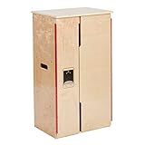 ECR4Kids プレイキッチン冷蔵庫 木製プレイセット ナチュラル