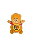 Baberoo Soft Stuffed Animal Toy Abacus Rattle for Babies Bear 5 Inches [並行輸入品]
