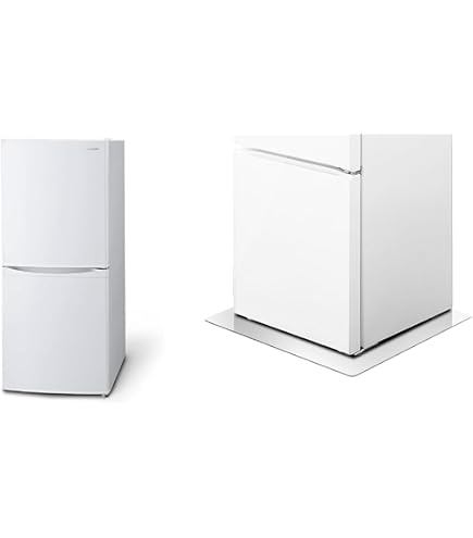 Amazon | 【専用マット付】 アイリスオーヤマ 冷蔵庫 142L 小型 