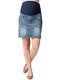 RIPE maternity ライトデニムショートマタニティスカート サイズL ペールデニム S4732