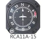 航空計器 RC ALLEN DIRECTIONAL GYRO （RCA11） バキューム式 Standard Display 28Vライト付き