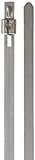 BAND-IT AS2249 Mini Tie-Lok 304 Stainless Steel Cable Tie 0.177 Width 22.5 Length 6 Maximum Diameter