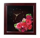 プリザウッドクロックM ブラウン F1567