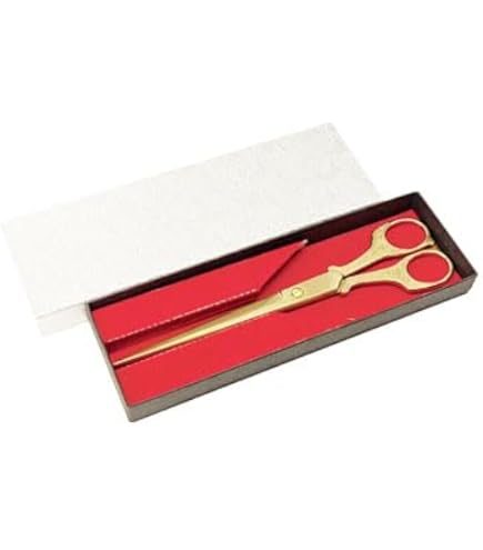 Amazon.co.jp: テープカットはさみ 20cm 金色 白手袋付 式典 表彰 日本