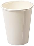 Genuine Joe GJO19047PK Polyurethane-Lined Single-Wall Disposable Hot Cup, 12-Ounce Capacity, White (