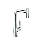 Hansgrohe 72821 Talis S 1.75 GPM単穴キッチン蛇口with Quickcleanと、 72821801