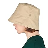 [VARZAR] Stud drop over fit bucket hat Beige