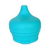 SipSnap こぼれないシリコンコップカバーTOT1個 (アクア) [並行輸入品]