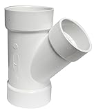 Canplas 192327L PVC DWV Y Long, 4 x 4 x 3-Inch, White [並行輸入品]