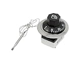 uxcell 温度コントローラスイッチAC 250V 16A 3ピン NO NC キャピラリー カップル 50-300C 1個入り