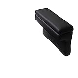 Gstage ハイエース レジアスエース 200系 GL スーパーGL 1型~8型 車 車用アームレスト コンソールボックス 車内収納ボックス HIACE H200 2004.8～ 車種専用設計 小物入れ 肘掛け 肘置き 本革調 多機能 収納アクセサリー 内装パーツ カスタムパーツ 装着簡単 落下防止 インテリア パーツ (ブラック（1個入り））