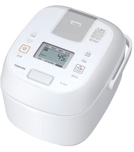 【送料込み】圧力IH炊飯器｜TOSHIBA RC-6PXR ｜取扱説明書付き Amazon | 東芝(TOSHIBA) 炊飯器 3.5合 圧力IHジャー炊飯器 一人暮らし
