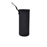 ペットボトルカバー 水筒カバー ボトルカバー 断熱ネオプレン 水筒ケース ボトルカバー ホルダー750ml 800ml 用 (750ml~800ml/黒)