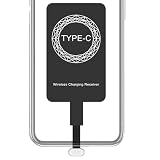 ワイヤレス充電レシーバー タイプ C,ワイヤレス充電レシーバー,ワイヤレス充電器レシーバーアダプターチップ | Type C ワイヤレス充電器レシーバー、携帯電話用の効果的な薄型 Type-C 充電レシーバー