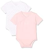 ロサンベビー肌着2枚セット0-1Mピンク