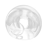 1半円形10cmのサスペンション透明色クリエイティブウォール花瓶/花瓶多目的水の文化