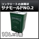 ノーブランド品 サナモールドNO.2 18L缶 型枠剥離剤