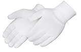 Liberty 4547NY 10-gauge Nylon String Knit Mediumweight Glove, X-Large, Natural White (Pack of 12) by