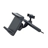 車ホルダー、nnda Coユニバーサル360 °回転車CDスロットマウント3.5 "- 6 " GPS携帯電話ホルダースタンド、ABS ブラック NNDA CO