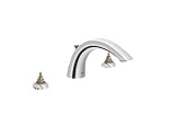 Grohe 25 071 000 Arden 3-hole Roman Tub Faucet, StarLight Chrome [並行輸入品]