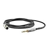 DWCGSG HiFi 7N OCC 3.5MMイヤホンケーブル AKG Q701 K702 K271 K272 K240 K141 K712 K181 K267 K712 ヘッドホンHiFiアダプター用(2m)