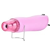 ヒートガン - Dewin 熱風機 ミニ 小型 300W エンボスヒーター DIY 修理 110V (Color : Pink)