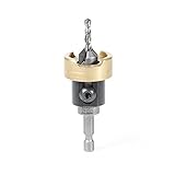 Amana Tool 55240 Carbide Tipped Countersink with No Burning and No Marring Adjustable Depth Stop wit
