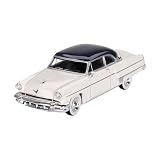 MINI GT 1/64 リンカーン カプリ 1954 アークティックホワイト/アトランティックブルー (左ハンドル) 完成品