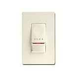Cooper Controls OSW-P-0451-DMV-A Greengate 120-277-Volt Dual-Level PIR Wall Switch Sensor, Almond Fi