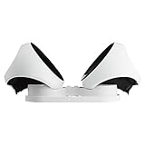 For PS VR2 充電スタンド 交換用 Play station VR2コントローラー対応 充電スタンド PS VR2用 チャージングスタンド VR2 対応 ハンドル充電 vr2用 充電台 プレイステーション コントローラー 充電器 二台同時充電可能 vr2用 充電ドック LED指示ランプ付き PS VR2対応 置台 充電スタンド 収納便利 持ち運び便利