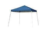 ShelterLogic 22546 12x12 SL Pop-up Canopy Blue Cover Black Roller Bag