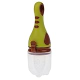 ノーブランド品 　全4色3サイズ　赤ちゃん　育児　おしゃぶり　離乳用　ベビーボトル　ベビーフィーダー - S, 緑