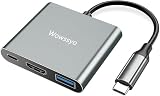 [2024高機能版] USB Cハブ 3-in-1 Type Cハブ ドッキングステーション 変換アダプタ [ 4K HDMI/PD 87W/ USB-A 3.0] MacBook Pro Air/iPad Pro/Galaxy S20 / note 20 / ChromeBook/Surface Go / Pro7 / Matebook/Switch/USB C デバイス対応
