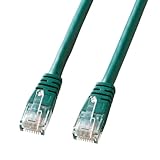 サンワサプライ エンハンスドカテゴリ5単線LANケーブル 1m グリーン KB-T5T-01GN