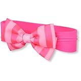 THE CHILDREN'S PLACE(ザ・チルドレンズプレイス) ストライプ オーバーサイズ ボウ ヘッドワープ ネオンベリー 小物ジュエリー・ヘアーアクセサリー One Size【並行輸入】