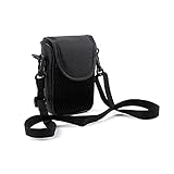 パナソニックLumixTZ90 TZ70 LX3 ZS1/TZ6 ZS7 ZS8 ZS10 ZS15 LZ8 LZ10GK ZS70 TZ100 TZ90用ウエストパックデジタルカメラバッグカードケース（カラー：サイズS）