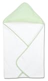Trend Lab Gingham Seersucker Hooded Towel, Sage/Green by Trend Lab [並行輸入品]