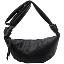 Amazon | レディース クロワッサン型 クロスボディバッグ