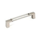 Century Hardware 29368-DSN Monarch C.C. Pull, 128 mm, Dull Satin Nickel [並行輸入品]