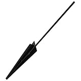 羽根付き杭/固定器具 【アーチ オベリスク等対応/M型】 長さ72cm 日本製 〔フラワースタンド 花台〕 生活用品 インテリア 雑貨 花 ガーデニング その他のガーデニング用品 top1-ds-20