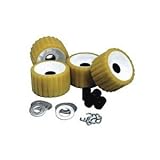 C.E. Smith Ribbed Roller Replacement Kit Pack Of 4 Gold [並行輸入品]