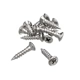 YJB PARTS ピックガード・パネル用ビス Φ2.7mm ミリサイズ 日本製 (ステンレス12pcs)
