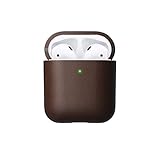 Nomad Airpodsケース | 素朴なブラウンホーウィーンレザー (AirPod充電ケースは含まれていません)