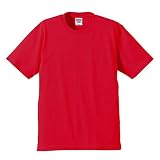 ユナイテッドアスレ メンズ 6.2オンスプレミアムTシャツ (069)レッド XXXL ua023