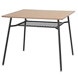 anthemシリーズ オーク材×スチール　ダイニングテーブル　NA（ナチュラル）　ANT-2831NA