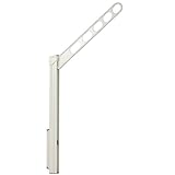 川口技研 腰壁用物干し ホスクリーン GP-55-W ホワイト 2本1組