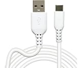 エアージェイ 【+ECO】USB Type-Cやわらか充電ケーブル 3m UCJ-ETCW3M WH