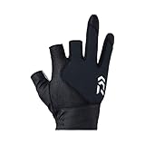 [ダイワ] クールグローブ ３本カット ＤＧ－３０２３ ブラック XL