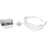 3M Vフレックス 防じんマスク 9105JS-DS2 スモールサイズ 20枚 & 保護めがね